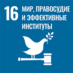 SDG 16 - Peace, Justice and Strong Institutions